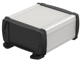 BOPLA ELP 1050-0100 DW (83105100.S7) - profil aluminiowy zamknięty z pokrywą do montażu naścienengo (106 x 52 x 100 mm)