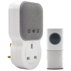 Uni-Com 98520GB &#x2B; W96001 Plug-through Door Chime