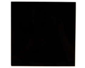 Panel do ramki i korpusu 125mm czarny połysk Trax Glass PTGB125P