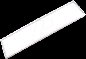 LX0716 LED panel mounting frame for LED panels 120x30 cm, plug-in, whit