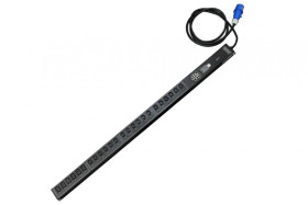 Listwa zasilająca SMART PDU 0U, wtyk IEC 60309 32A/250V, gniazda 18xC13 10A/250V, 6xC19 16A/250V,32A DN-NP2-V4-18C13-6C19