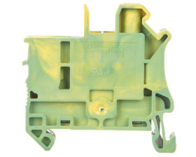 Złączka szynowa ochronna 6mm2 śrubowa/wtykowa zielono-żółta UT 6/1P-PE 3060555 /50szt./