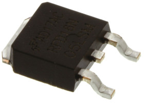 MOSFET N-kanałowy 16 A DPAK (TO-252) 50 V SMD Pojedynczy 60 W 47 miliomy