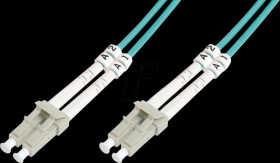 DK-2533-20/3 Fiber Optic Multimode Patch Cord, OM 3, LC / LC