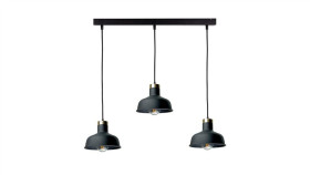 Lampa Wisząca Nowoczesna 3Xe27 Hebe Black