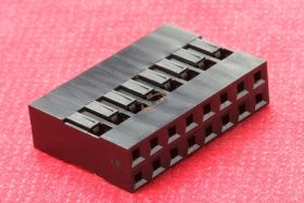 OBUDOWA ZŁĄCZA CZARNA 2x8 PIN 2.54