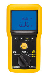 Tester izolacji P01140822 C.A 6522, 40GΩ, 200mA, Umax 1000V, CAT IV 600 V, z kalibracją DKD, Chauvin Arnoux