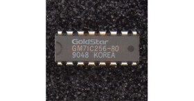 GM71C256-80 256K (256K x 1-Bit) DRAM - Goldstar