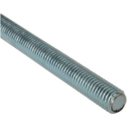 ForgeFix MEMROD8 Threaded Rod Zinc Plated M8 x 1m Single