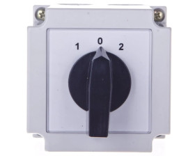 Łącznik krzywkowy 1-0-2 3P 10A w obudowie 4G10-26-PK