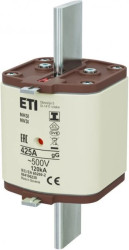 Wkładka bezpiecznikowa - zaczepy izolowane NH3/I 425A gG 500V 004196230 /3szt./