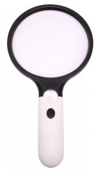 Lupa ręczna LR-5 138mm/2x 25mm/30x z podświetleniem LED