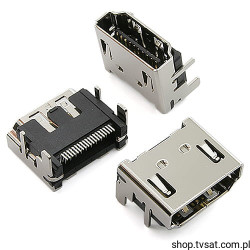 47151-0001 HDMI Socket 19 Pin Header SMD MOLEX