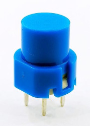 KS501B-BL mikroprzycisk do druku niebieski OFF-(ON)