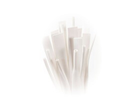 Rurka termokurczliwa RTS-1,6/0,8BI cienkościenna biała 1m TRYTYT