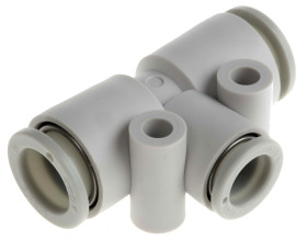 Złączka pneumatyczna Wciskane 10 mm Wciskane 10 mm SMC Adapter teowy do rur