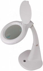Lampa warsztatowa LED z lupą 96mm