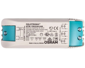 Zasilacz halogenowy 50-150W 230V 12V HTM-150/230-240 4050300581415