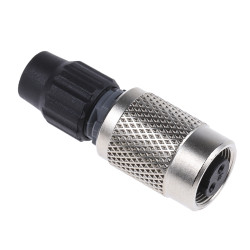 Złącze okrągłe 2-pinowe M9 Kabel Gniazdo binder Żeńskie IP40 711
