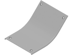 Pokrywa łuku wewnętrznego PZLZWMC600H50 45st z zamkiem do H50 331260 BAKS