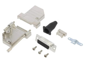 DTSL-RGLJSS-26FHSL D-Sub HD PIN 26 żeńskie kątowe 45 lutowanie na przewód