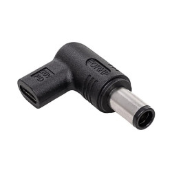 Wtyczka do zasilacza uniwersalnego Akyga AK-ND-C07 USB-C / 7.4 x 5.0 mm + pin HP