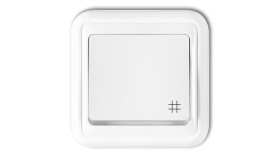 Liza Łącznik Krzyżowy Podświetlany Biały Wpt-6L