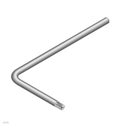 Klucz imbusowy Jednostki metryczne Bosch Rexroth L 5 szt.