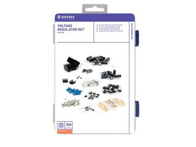 Whadda Set of voltage regulators - 109 pieces - includes storage box