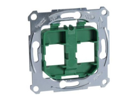 MERTEN Płytka montażowa gniazd modułowych zielony MTN4566-0004 SCHNEIDER ELECTRIC