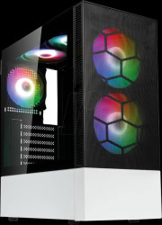 OBSERVATORY MX MBW Kolink Observatory MX Mesh ARGB midi-tower, black/white