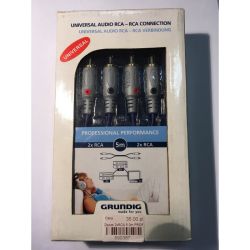 Złącze 2xRCA 5m PROF.GRUNDIG