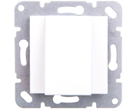 Karre Płytka Czołowa Z Ramką Szkieletową, Kolor Biały / 90967077