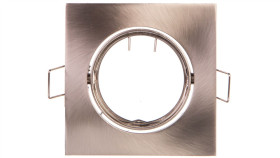 Oprawa Punktowa Porto-K, Ip20, Kwadrat, Inox, Z Regulacją Kąta, Typ Dt10