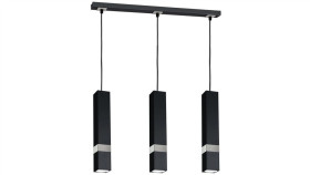 Żyrandol W Kształcie Świecznika Perseo Nad Stół, Czarny E14 K-3520 Kaja Lighting