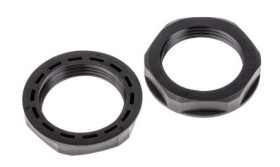 Nakrętka do dławnic kablowych, PG21, IP68, kolor: Czarny, materiał: Nylon 66, RS PRO