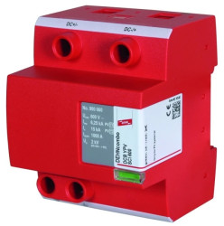 Ogranicznik przepieć B+C Typ 1+2 do ochrony instalacji PV 12,5kA 1,75kV 600V DC DEHNcombo YPV SCI 600 900060
