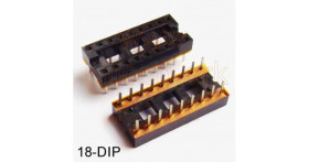 IC socket 18-DIP Low Profile - Cambion