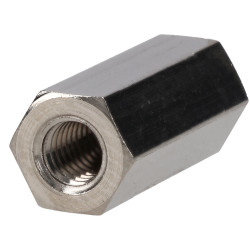 R-TECH 524386 Hex Threaded F-F Spacers Brass M3 12mm - Pack Of 25