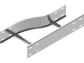 Redukcja prawa RPDSC600/500H110 grubość blachy 2,0mm 413262 BAKS