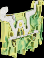 2000-1207 Earth conductor terminal up to 1 mm², green/yellow