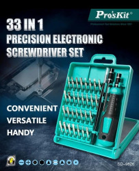 Zestaw końcówek bit/imbus 33szt Pros Kit SD-9826