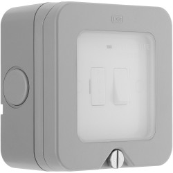 BG WP53 Weatherproof Switched Fused Connection Unit, With Indicator