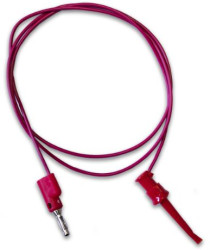 BU-P3782-24-2, Nylon, 5A, kolor: Czerwony, dł. 600mm, Mueller Electric