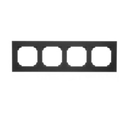 SIMON55 czarny TR4/149 Ramka 4-krotna
