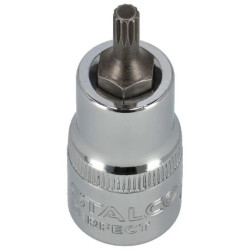 Klucz trzpieniowy na nasadce 1/2” S2 Spline M14x100mm STALCO PERFECT S-85787