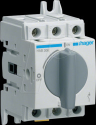 HAB306 Load-break switch, 3-pin, 63 A