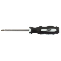Draper Expert 35230 Pound Thru&#x27; PZ TYPE No:2 x 100mm Soft Grip Screwdriver