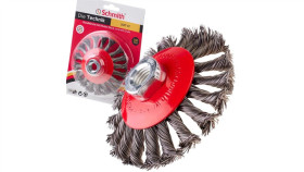 Szczotka Druciana Tarczkowa Boczna Splatana M14 100Mm Schmith