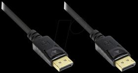 4810-050G Cable DisplayPort 1.2, schwarz, 5m